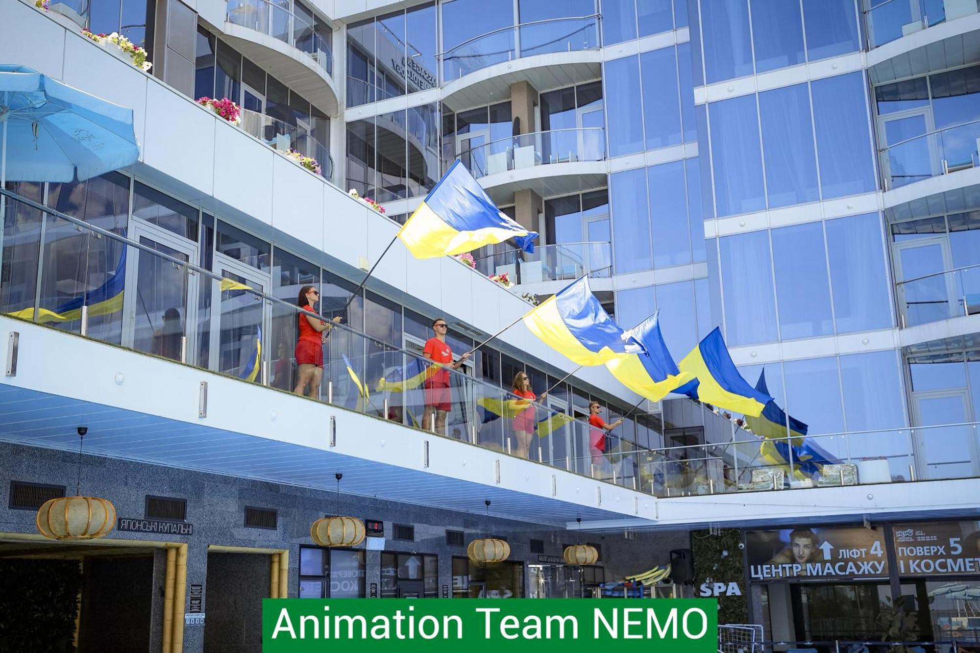 Nemo Hotel Resort & Spa Odesa Exterior photo Animation Team NEMO