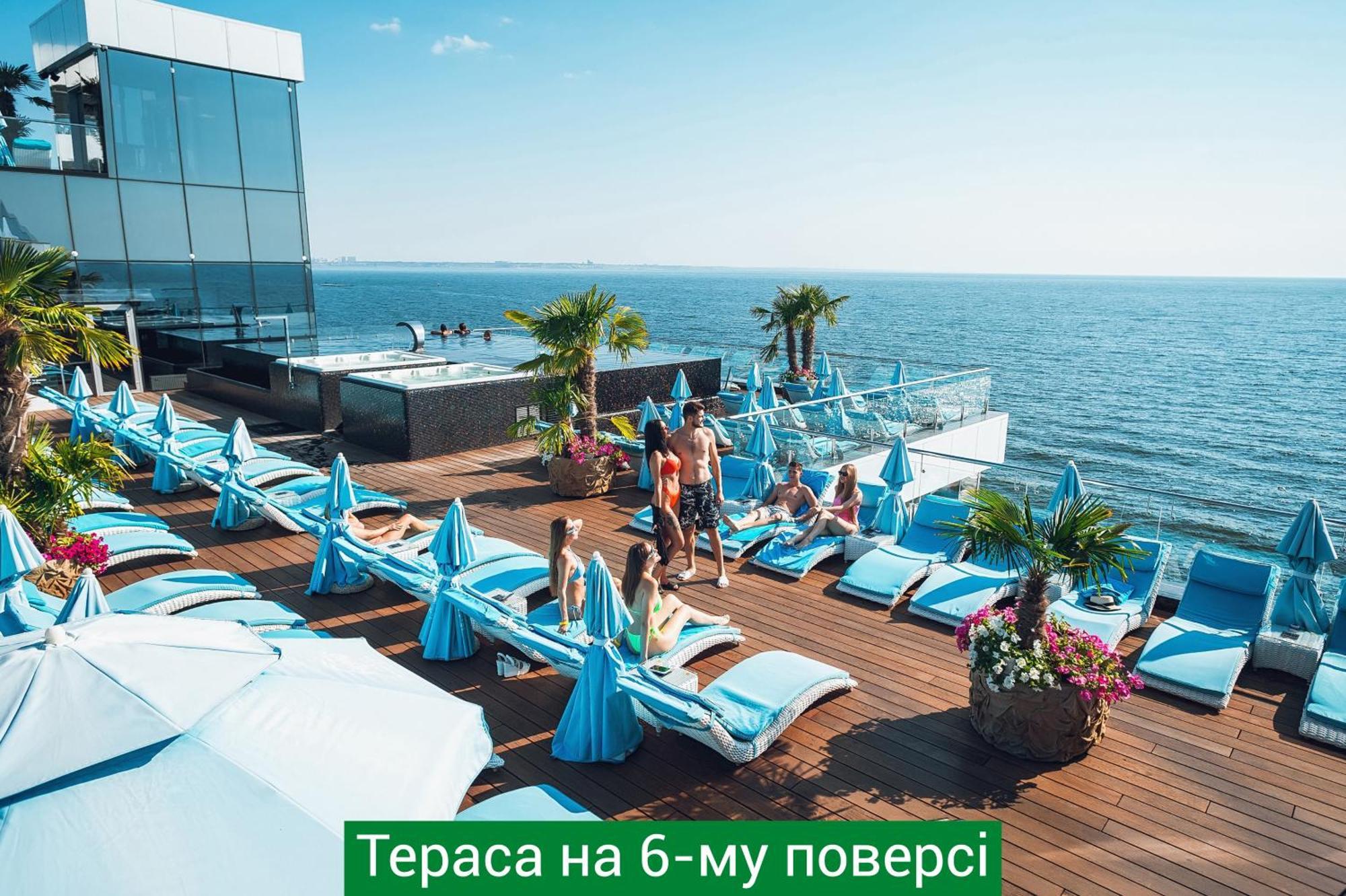 Nemo Hotel Resort & Spa Odesa Exterior photo Terrace on the 6th floor